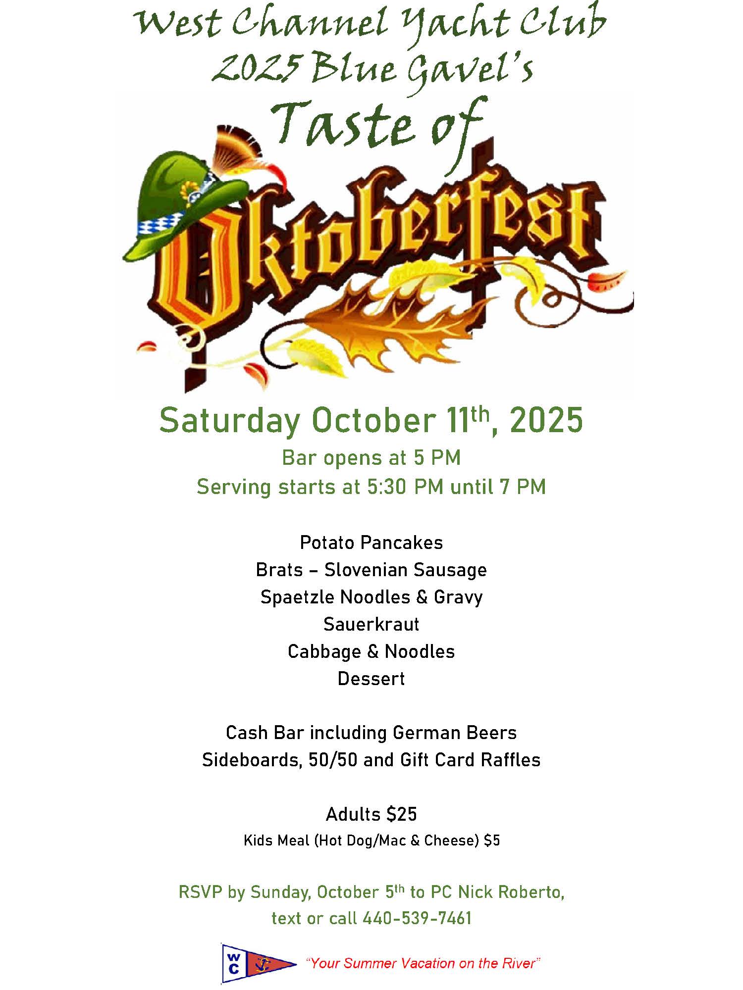 clambake order form